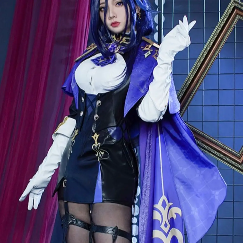 Clorinde Cosplay Game Genshin Impact Fontain Clorinde Costume Dress Up Full Set For Comic Con Party
Clorinde Cosplay Game Genshin Impact Fontain Clorinde Costume Dress Up Full Set For Comic Con Party