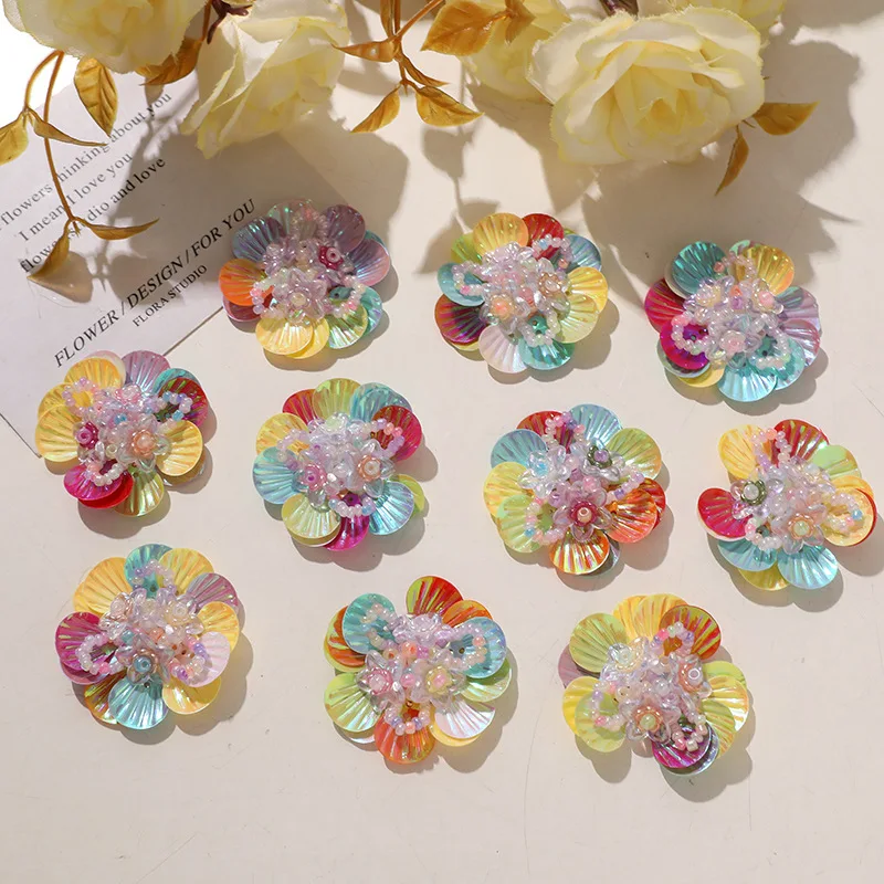 Shoe Decor 1 Piece Candy Color Iridescent Shell Beaded Flower Bunch DIY for Jelly Clog Sandals Princess Crystal Korean
Shoe Decor 1 Piece Candy Color Iridescent Shell Beaded Flower Bunch DIY for Jelly Clog Sandals Princess Crystal Korean