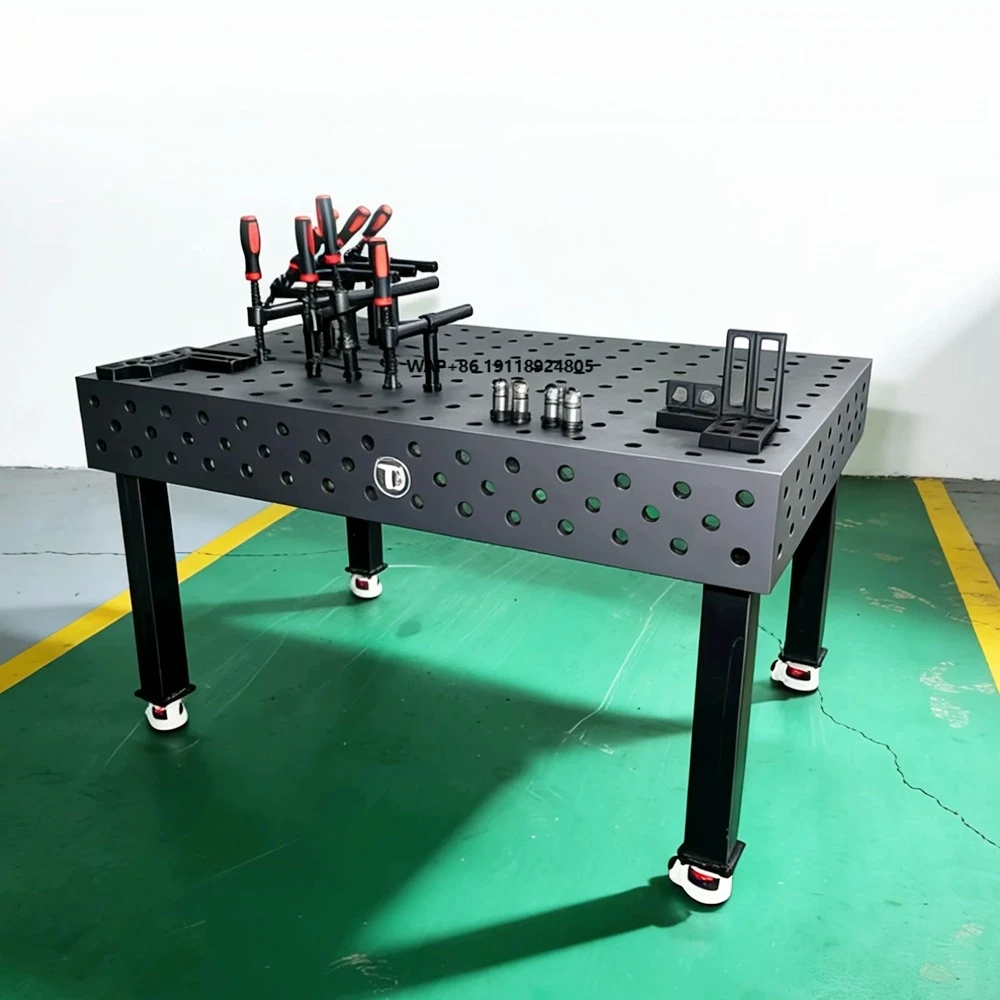 3D Welding Table Heavy Duty D16/D28 Nitrided Steel Cast Iron Precision Welding Platform With Clamping Kits for Metal Fabrication
3D Welding Table Heavy Duty D16/D28 Nitrided Steel Cast Iron Precision Welding Platform With Clamping Kits for Metal Fabrication