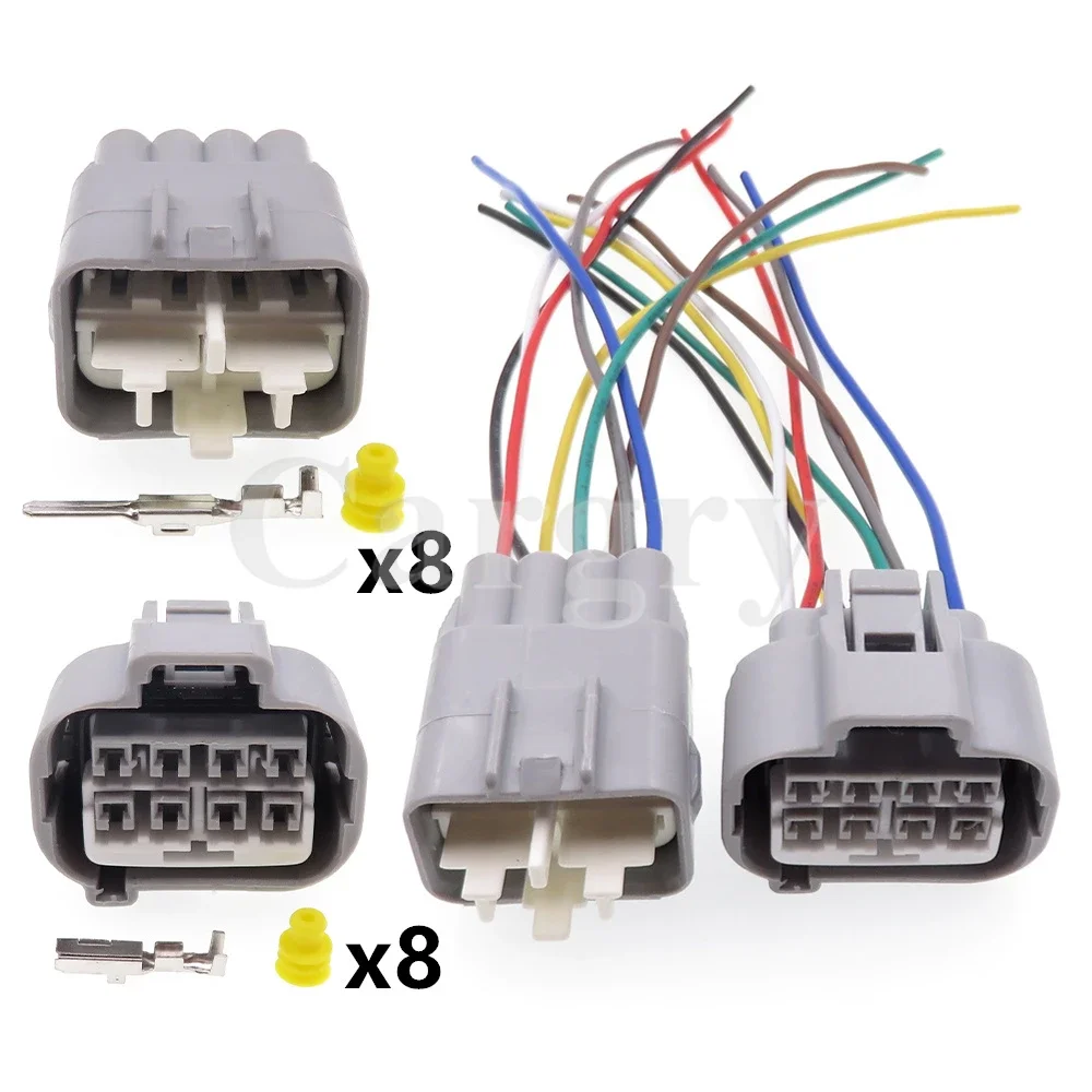 1 Set 8P 7282-7080-40 7283-7080-40 Car Headlight Wiring Socket For Honda AC Assembly 90980-10897 90980-10896 MG651308-5 MG641319
1 Set 8P 7282-7080-40 7283-7080-40 Car Headlight Wiring Socket For Honda AC Assembly 90980-10897 90980-10896 MG651308-5 MG641319