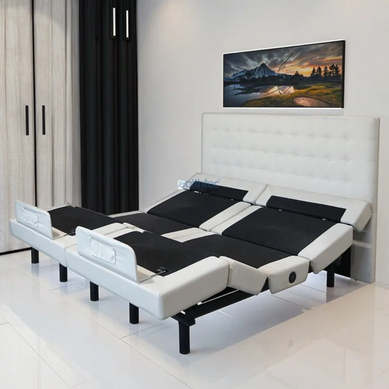 Hot-selling adjustable intelligent electric metal bed bedroom wall-mounted design
Hot-selling adjustable intelligent electric metal bed bedroom wall-mounted design