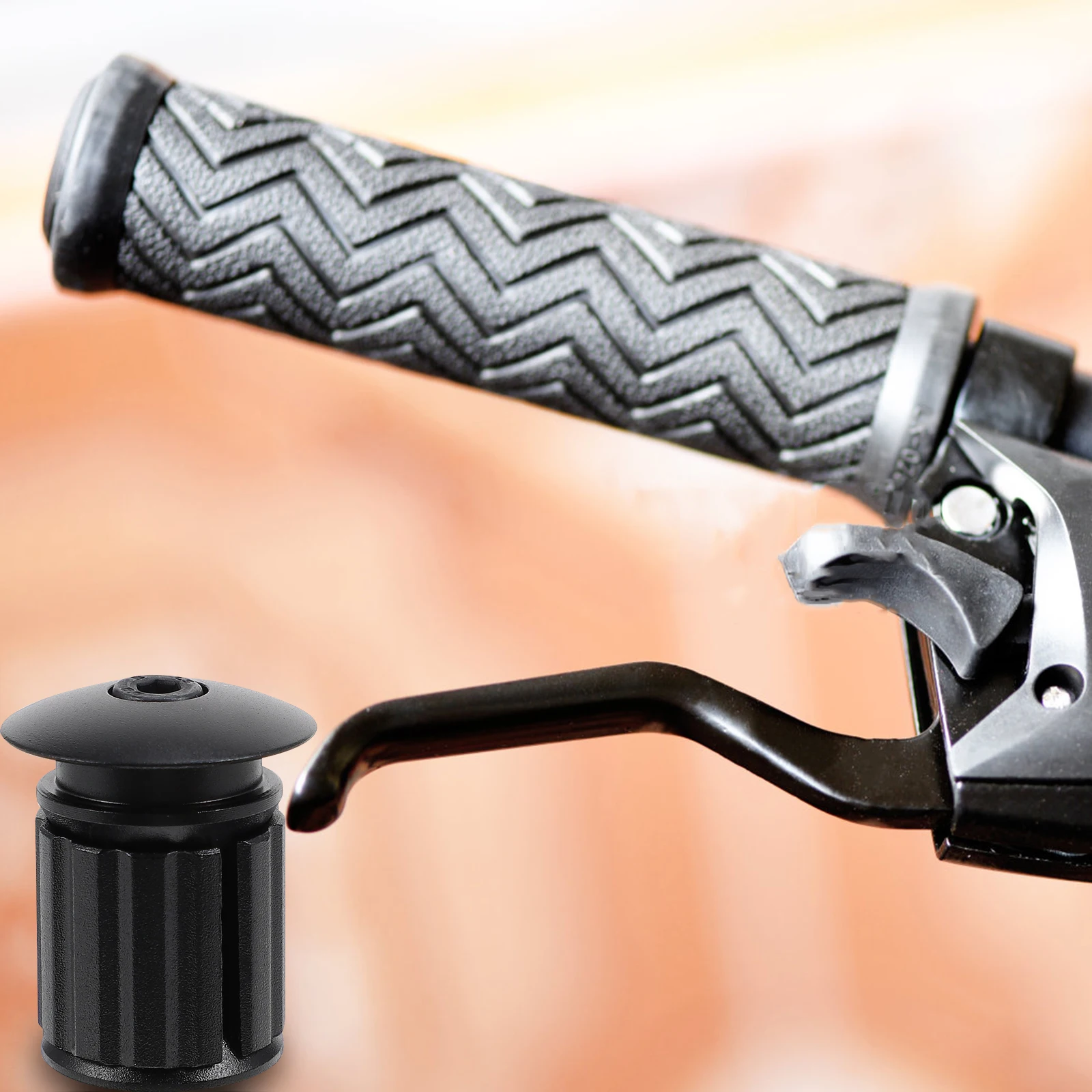 2pcs Aluminum Alloy Expanding Handlebar End Caps Bike Grip Black Road Plugs Lightweight Stable Installation Bar End Plugs
2pcs Aluminum Alloy Expanding Handlebar End Caps Bike Grip Black Road Plugs Lightweight Stable Installation Bar End Plugs