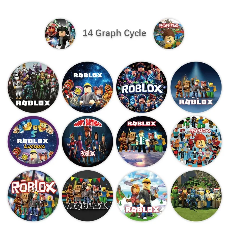 500pcs/roll Roblox Cartoon DIY Decorative Sticker Rotundity Helmet Notebook Cup Mobile Phone Guitar Virtual World Game Gift
500pcs/roll Roblox Cartoon DIY Decorative Sticker Rotundity Helmet Notebook Cup Mobile Phone Guitar Virtual World Game Gift