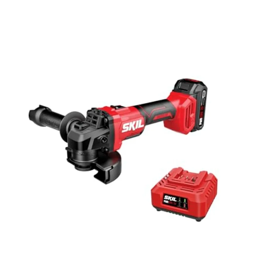 PWR CORE 20V Brushless 4-1/2 In. Angle Grinder Kit with 2.0Ah Battery and 20V Standard Charger AG2990B-10
PWR CORE 20V Brushless 4-1/2 In. Angle Grinder Kit with 2.0Ah Battery and 20V Standard Charger AG2990B-10
