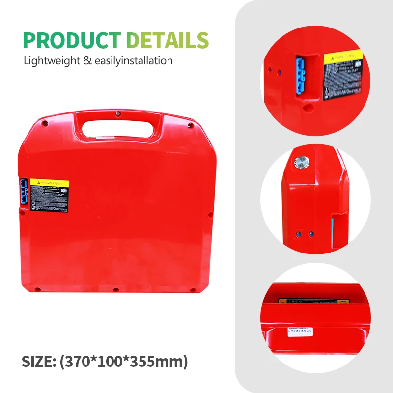 48V 30AH LiFePO4 Battery For HELI CBD20J-LI-S CBD-20J Pallet Jack LiFePO4 Lithium Battery (Red)
48V 30AH LiFePO4 Battery For HELI CBD20J-LI-S CBD-20J Pallet Jack LiFePO4 Lithium Battery (Red)