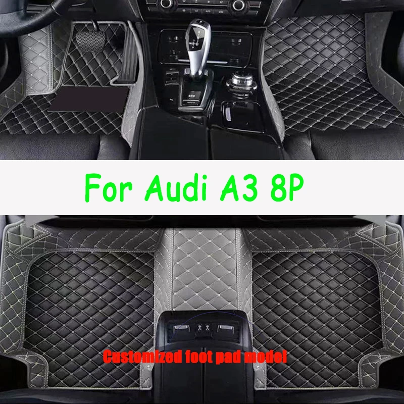 Автомобильный коврик для Audi A3 8P 2004 ~ 2010, дропшиппинг, центральные аксессуары для интерьера, 100% подходят для кожаных ковров, подушечки для ног
Автомобильный коврик для Audi A3 8P 2004 ~ 2010, дропшиппинг, центральные аксессуары для интерьера, 100% подходят для кожаных ковров, подушечки для ног