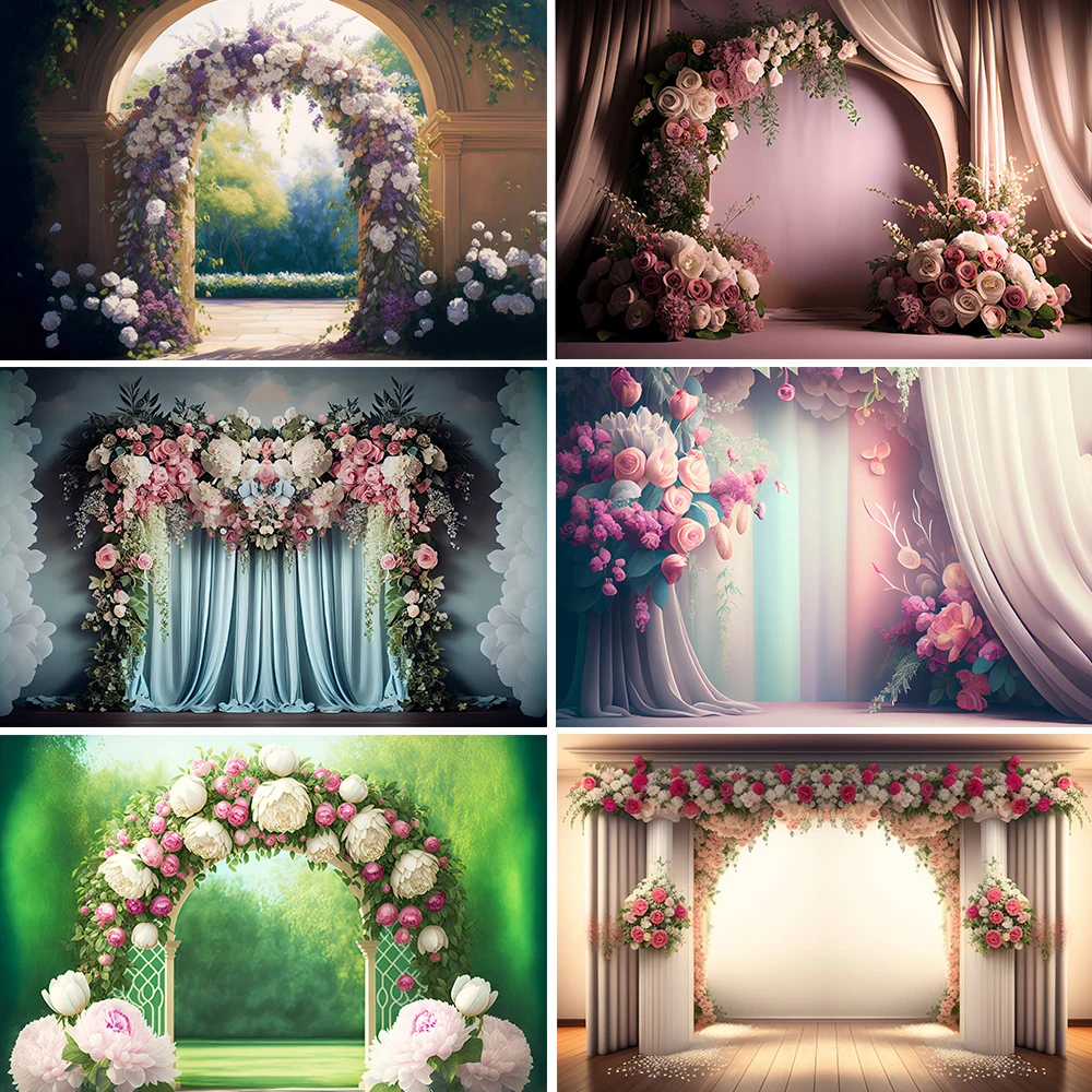 Bonvvie Photography Background Flowers Arch Curtain Adult Birthday Wedding Vintage Art Portrait Backdrop Props for Photo Studio
Bonvvie Photography Background Flowers Arch Curtain Adult Birthday Wedding Vintage Art Portrait Backdrop Props for Photo Studio