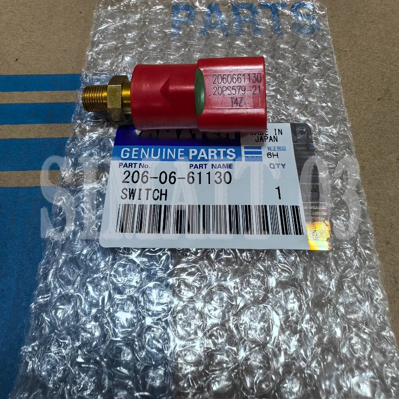 For Komatsu Red Pressure Switch 206-06-61130 for PC60/130/200/360/450-7 Excavator
For Komatsu Red Pressure Switch 206-06-61130 for PC60/130/200/360/450-7 Excavator