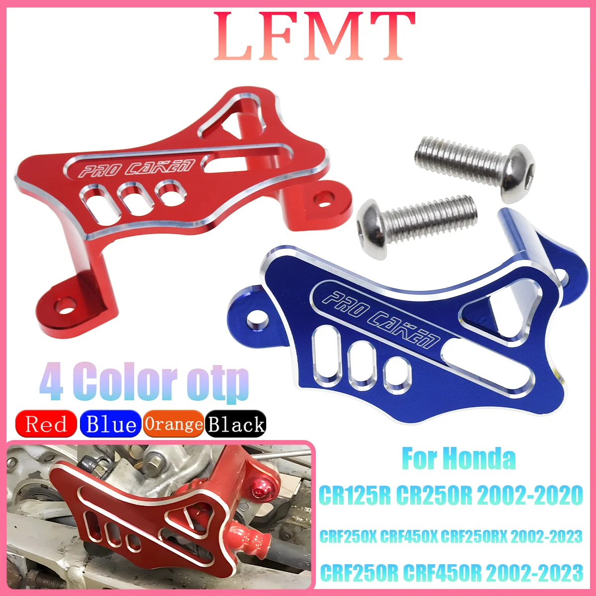 For Honda CR CRF 125R 250R 450R 250X 450X 250RX 450RX 450L For KAYO T4 T6 BSE Rear Brake Disc Cover Caliper Guard Protection
For Honda CR CRF 125R 250R 450R 250X 450X 250RX 450RX 450L For KAYO T4 T6 BSE Rear Brake Disc Cover Caliper Guard Protection
