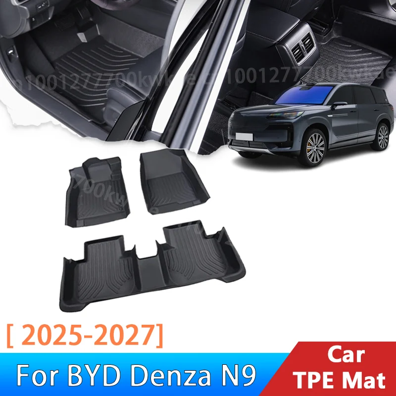 Автомобильные коврики LHD TPE для BYD DENZA N9 2025 2026 2027, задний грузовой коврик, подушечки для ног, водонепроницаемые, износостойкие автомобильные аксессуары
Автомобильные коврики LHD TPE для BYD DENZA N9 2025 2026 2027, задний грузовой коврик, подушечки для ног, водонепроницаемые, износостойкие автомобильные аксессуары