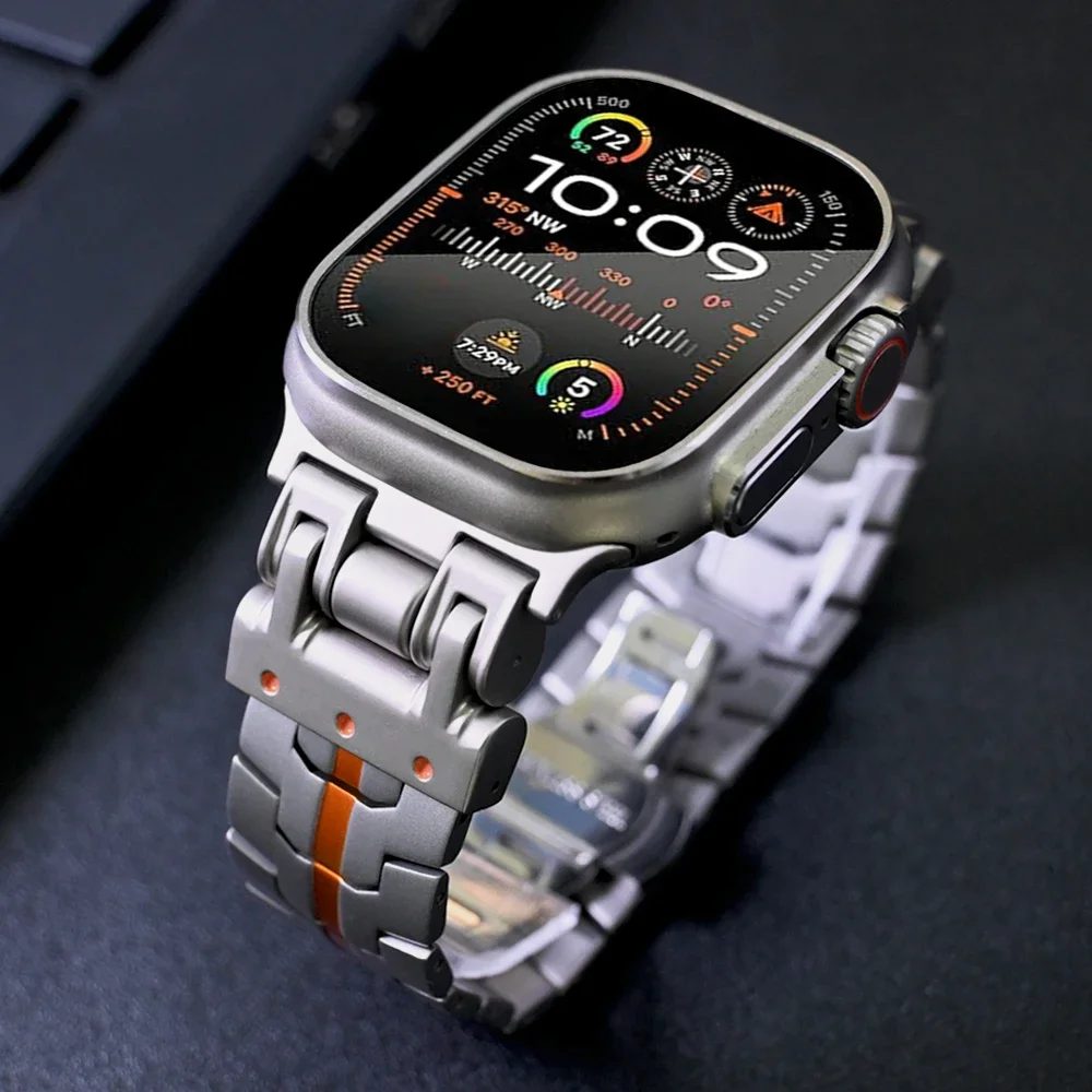 Титановый цветной ремешок для Apple Watch Ultra 2 49 мм 9 8 7 45 мм Ремешок из нержавеющей стали для iwatch Series 6 5 4 se 44 мм 42 мм
Титановый цветной ремешок для Apple Watch Ultra 2 49 мм 9 8 7 45 мм Ремешок из нержавеющей стали для iwatch Series 6 5 4 se 44 мм 42 мм