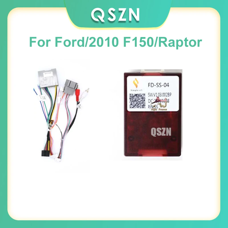 Car Audio 16PIN Android Power Cable Adapter With Canbus Box for Ford/2010 F150/Raptor Audio Power Wiring Harness
Car Audio 16PIN Android Power Cable Adapter With Canbus Box for Ford/2010 F150/Raptor Audio Power Wiring Harness