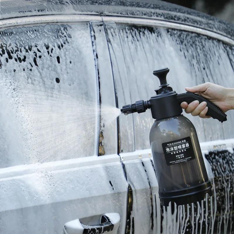 NEW 2L Hand Pump Foam Sprayer Nozzle Hand Pneumatic Foam Cannon Snow Foam Car Wash Spray Bottle Car Window Cleaning
NEW 2L Hand Pump Foam Sprayer Nozzle Hand Pneumatic Foam Cannon Snow Foam Car Wash Spray Bottle Car Window Cleaning