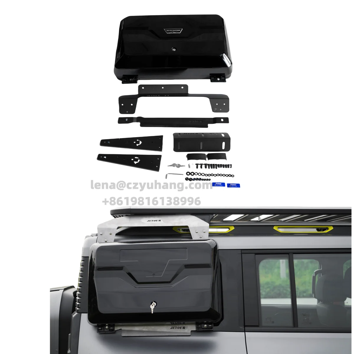 Side Storage Box Side Luggage Cases Exterior Side Mounted Gear Box Carrier Fits For Jetour Traveller T2 2023 2024
Side Storage Box Side Luggage Cases Exterior Side Mounted Gear Box Carrier Fits For Jetour Traveller T2 2023 2024