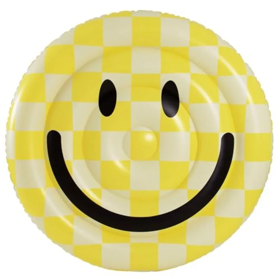 Smiley Island Inflatable Raft Pool Float 60-Inch Fun Smile Design Durable PVC Pool Float for Ultimate Relaxation
Smiley Island Inflatable Raft Pool Float 60-Inch Fun Smile Design Durable PVC Pool Float for Ultimate Relaxation