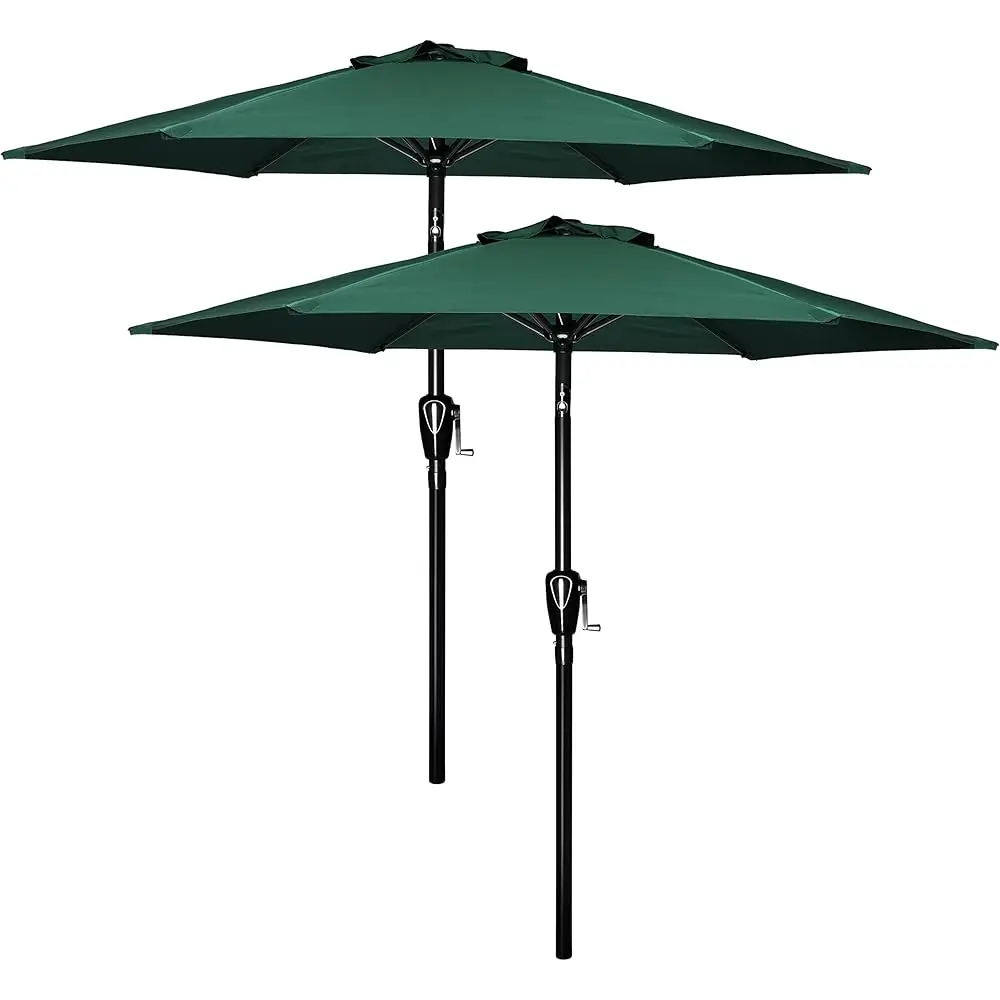 2Pa 7.5Ft Patio Umbrella Outdoor Table Market Yard Umbrella With Push Button Tilt/Crank, 6 Sturdy Ribs For Garden, Deck,
2Pa 7.5Ft Patio Umbrella Outdoor Table Market Yard Umbrella With Push Button Tilt/Crank, 6 Sturdy Ribs For Garden, Deck,