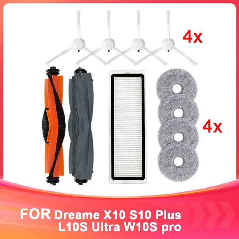 ABKP-для Dreame X10 S10 Plus L10S Ultra W10S Pro Mijia универсальная резиновая щетка, аксессуары для подметальной машины, замена
ABKP-для Dreame X10 S10 Plus L10S Ultra W10S Pro Mijia универсальная резиновая щетка, аксессуары для подметальной машины, замена