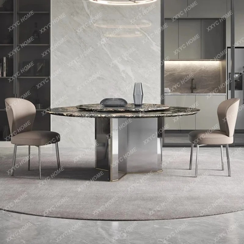 XX Light luxury high-end villa luxury stone dining table large flat simple dining table
XX Light luxury high-end villa luxury stone dining table large flat simple dining table