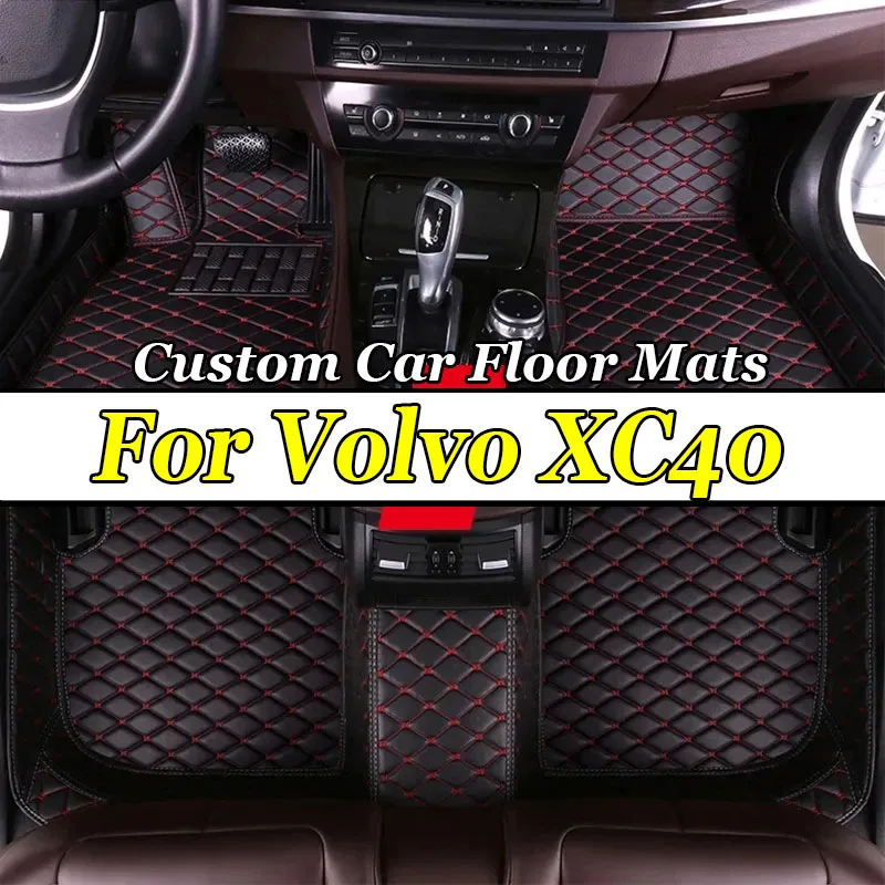 Изготовленные на заказ автомобильные коврики для Volvo XC40, авто ковры, аксессуары для ног Coche
Изготовленные на заказ автомобильные коврики для Volvo XC40, авто ковры, аксессуары для ног Coche