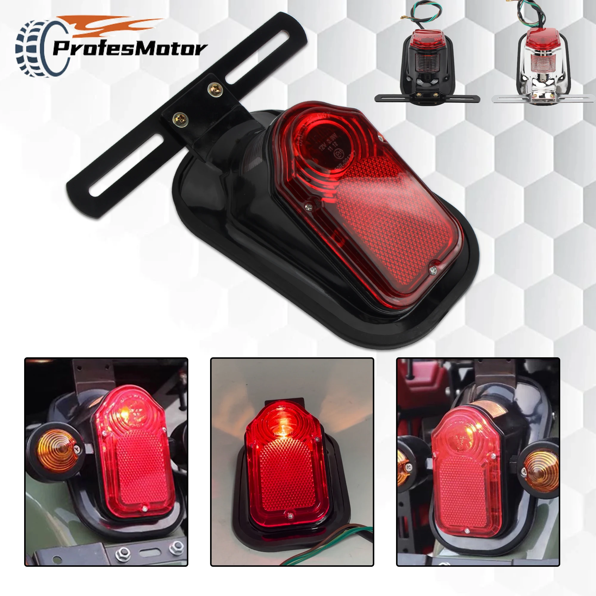 For Harley Motorcycle Tail Light Brake Light Chopper Bobber Electra Glide FLH Supermoto Warning Light Modification Accessories
For Harley Motorcycle Tail Light Brake Light Chopper Bobber Electra Glide FLH Supermoto Warning Light Modification Accessories