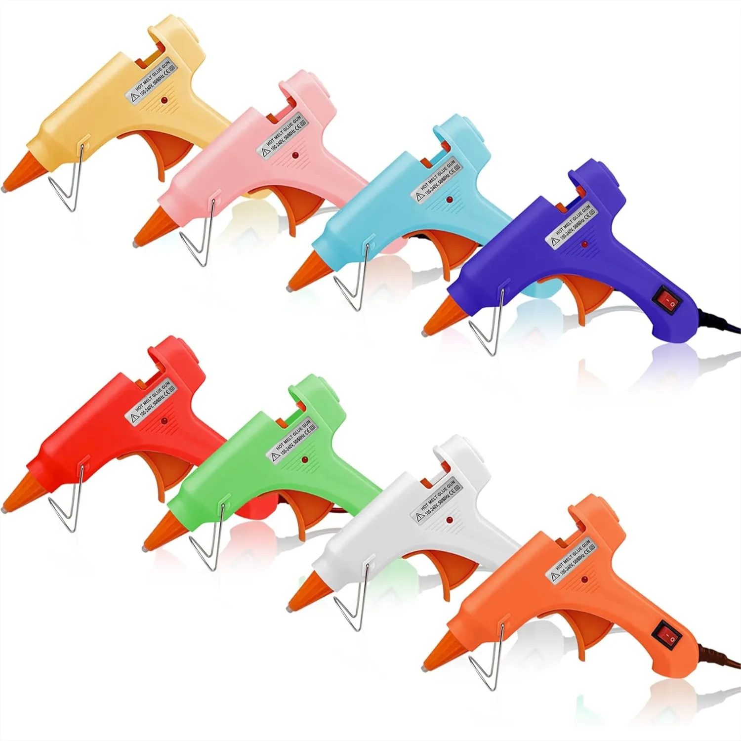 Mini Hot Glue Gun Kit 8 Pieces 20W For Kids Crafts School Projects DIY Art And Home Repairs
Mini Hot Glue Gun Kit 8 Pieces 20W For Kids Crafts School Projects DIY Art And Home Repairs