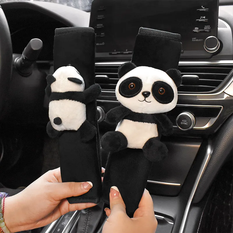 Cute Cartoon Panda Animal Car Seatbelt Cover Seat Belt Cushion Auto Shoulder Strap Protector Pad Interior Decoration
Cute Cartoon Panda Animal Car Seatbelt Cover Seat Belt Cushion Auto Shoulder Strap Protector Pad Interior Decoration