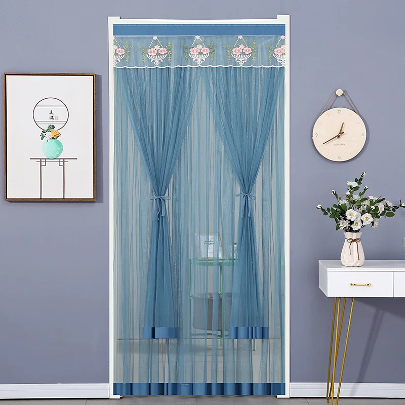 Mosquito Proof Door Curtain Household Lace Side Fly Door Curtain Bedroom Kitchen Mosquito proof Net Screen Double-layer Curtain
Mosquito Proof Door Curtain Household Lace Side Fly Door Curtain Bedroom Kitchen Mosquito proof Net Screen Double-layer Curtain