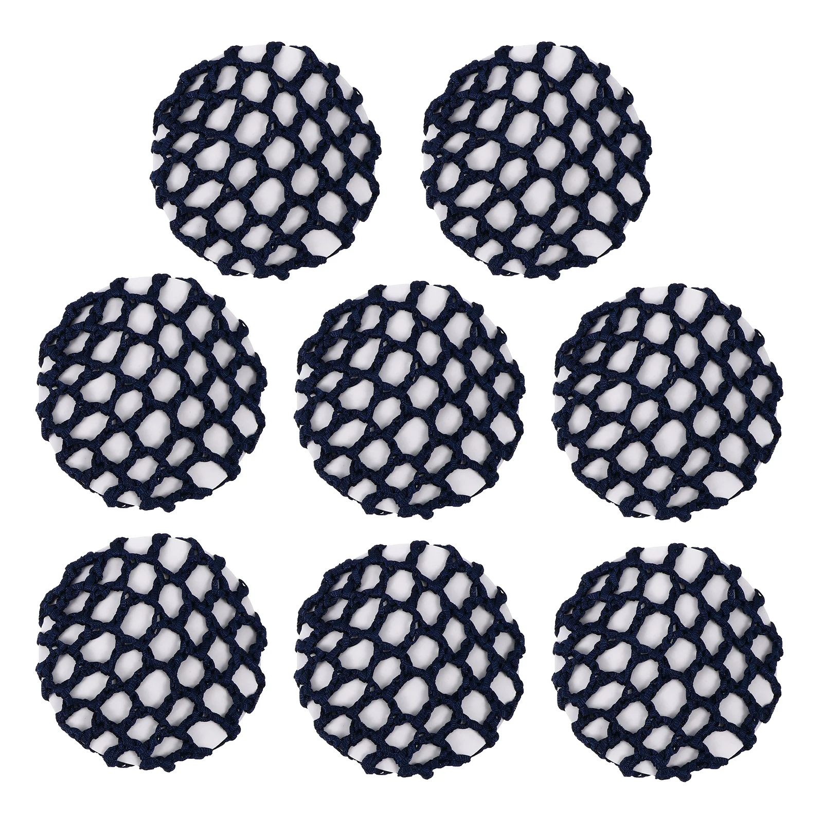 8pcs Dance Hair Net Elastic Mesh Bun Nets Crochet Snood Cover Child Ladies Reusable Professional Performers Employees Formal
8pcs Dance Hair Net Elastic Mesh Bun Nets Crochet Snood Cover Child Ladies Reusable Professional Performers Employees Formal