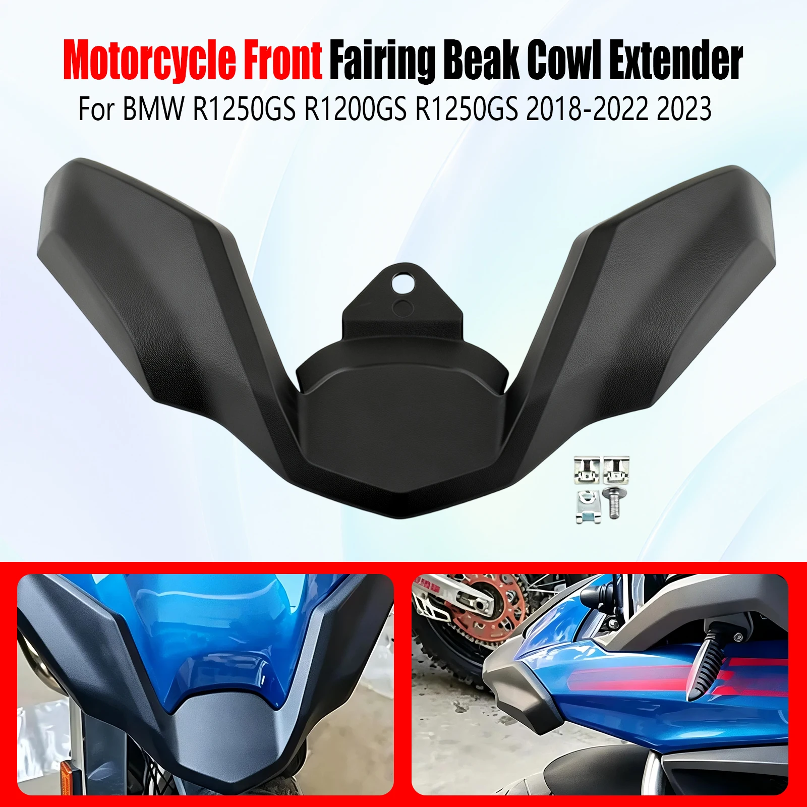 Motorcycle Front Fairing Beak Cowl Extender For BMW R1250GS R1200GS R1250GS 2018-2022 2023 Wheel Cover Beak Accessories Moto
Motorcycle Front Fairing Beak Cowl Extender For BMW R1250GS R1200GS R1250GS 2018-2022 2023 Wheel Cover Beak Accessories Moto