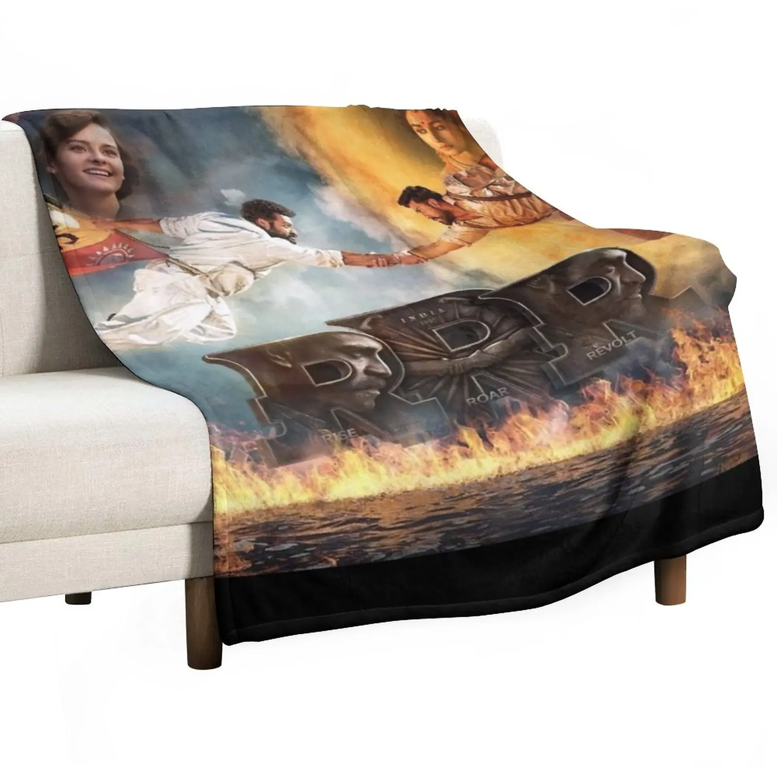 New RRR Movie Poster Throw Blanket Luxury Brand Blanket Shaggy Blanket Bed covers Fluffy Blankets Large
New RRR Movie Poster Throw Blanket Luxury Brand Blanket Shaggy Blanket Bed covers Fluffy Blankets Large