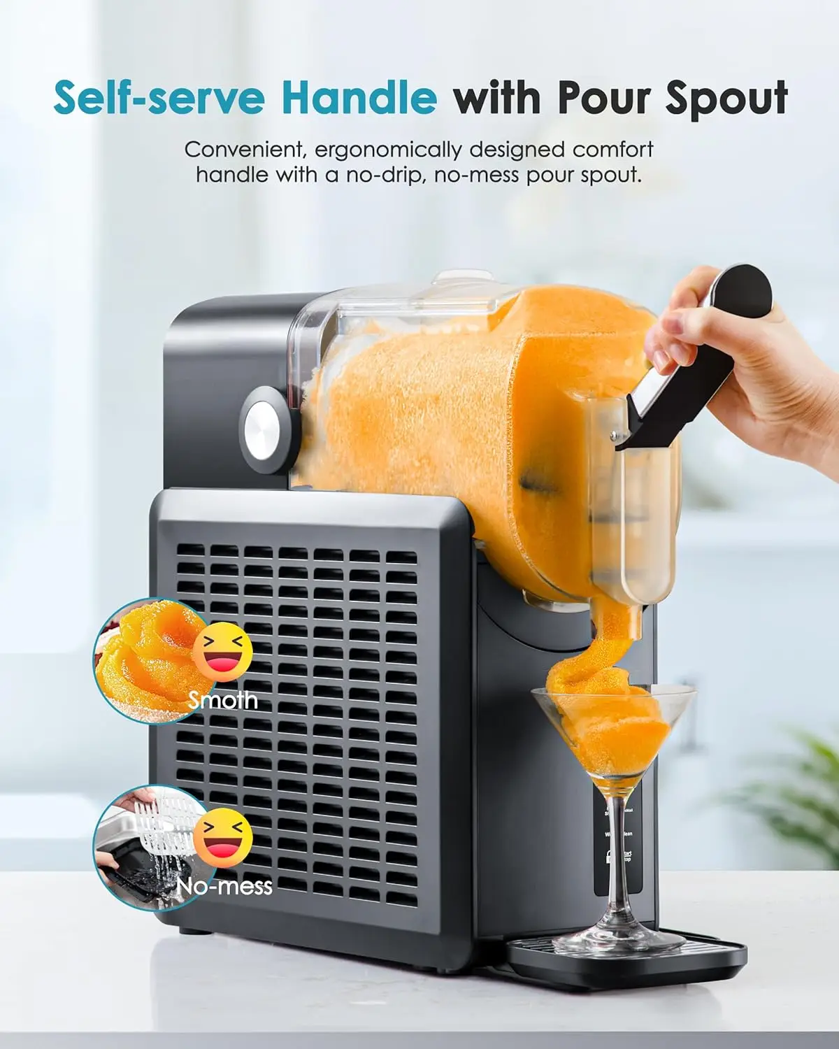 88oz Slushie Machine, No Ice Needed Slushy Machine for Home, Professional Drink Maker,
88oz Slushie Machine, No Ice Needed Slushy Machine for Home, Professional Drink Maker,