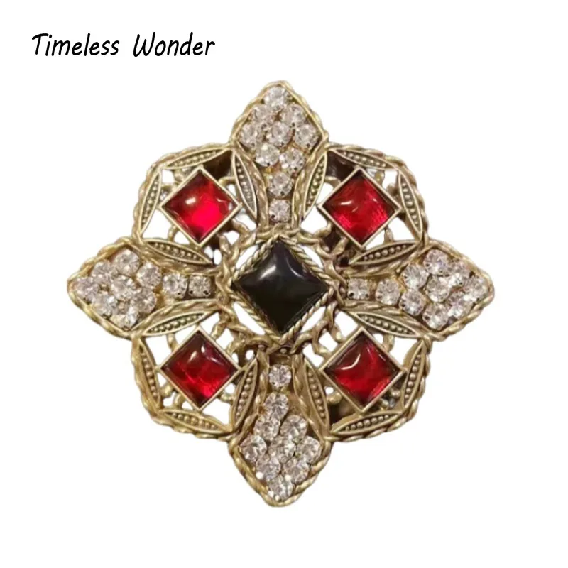Timeless Wonder Retro Zircon Geo Floral Brooch Pins for Women Designer Jewelry Runway Rare Luxury Gift Top Cute Vintage 5227
Timeless Wonder Retro Zircon Geo Floral Brooch Pins for Women Designer Jewelry Runway Rare Luxury Gift Top Cute Vintage 5227