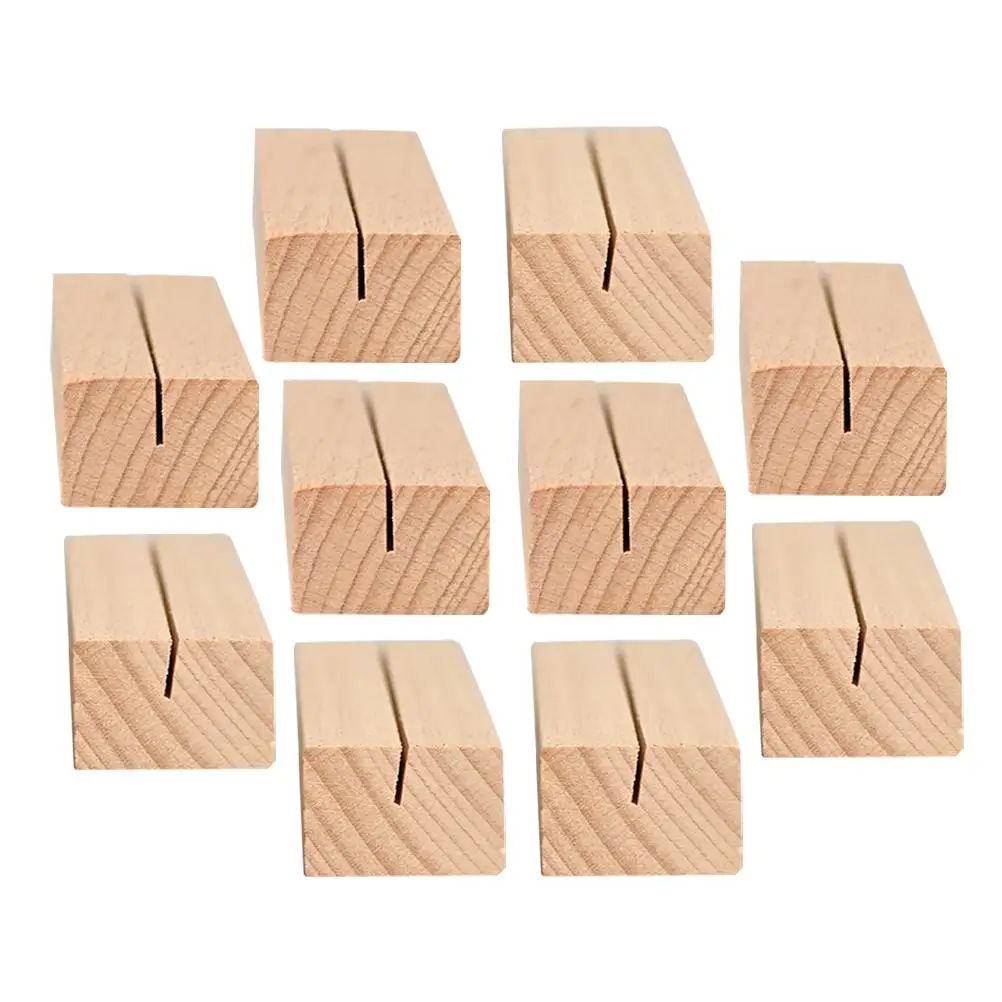 Wooden Name Card Holder 10 Pcs Sturdy Base Display Stand Photos Menus Notes Retro Office Supply Postcard Rack Table Top
Wooden Name Card Holder 10 Pcs Sturdy Base Display Stand Photos Menus Notes Retro Office Supply Postcard Rack Table Top