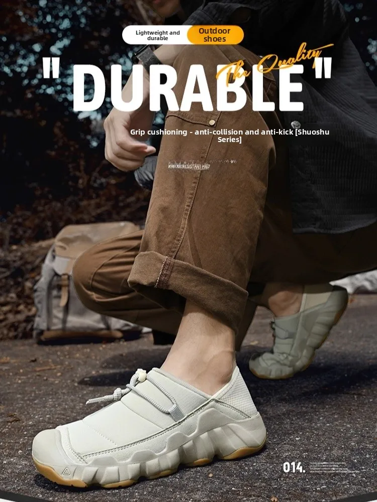 Three Praise Men's Outdoor Climbing Shoes Waterproof Non-Slip Fashionable Casual Shoes for Camping And Hiking Slip-On Design
Three Praise Men's Outdoor Climbing Shoes Waterproof Non-Slip Fashionable Casual Shoes for Camping And Hiking Slip-On Design