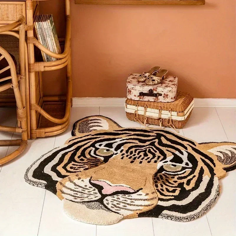 Cartoon Round Carpet Bedroom Animal Non-slip Bedside Area Carpet Soft Plush Children's Play Mat Comfortable Home Decor
Cartoon Round Carpet Bedroom Animal Non-slip Bedside Area Carpet Soft Plush Children's Play Mat Comfortable Home Decor