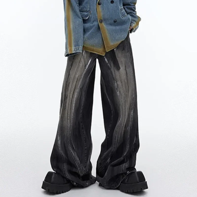 IEFB Men's Baggy Jeans Trend Streetwear Personality Original Niche Design Wide Leg Denim Pants Vintage Man Jean Trousers 24X1714
IEFB Men's Baggy Jeans Trend Streetwear Personality Original Niche Design Wide Leg Denim Pants Vintage Man Jean Trousers 24X1714