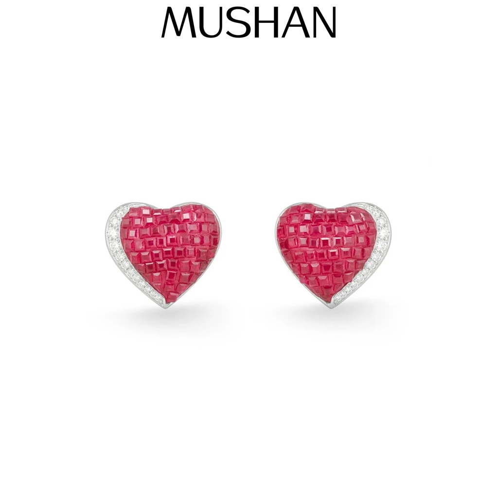 MuShan Jewelry 925 Sterling Silver Earring HCD Diamond Designer HCD Gemstones Handcrafted 925 Sterling Silver Studs Accessories
MuShan Jewelry 925 Sterling Silver Earring HCD Diamond Designer HCD Gemstones Handcrafted 925 Sterling Silver Studs Accessories