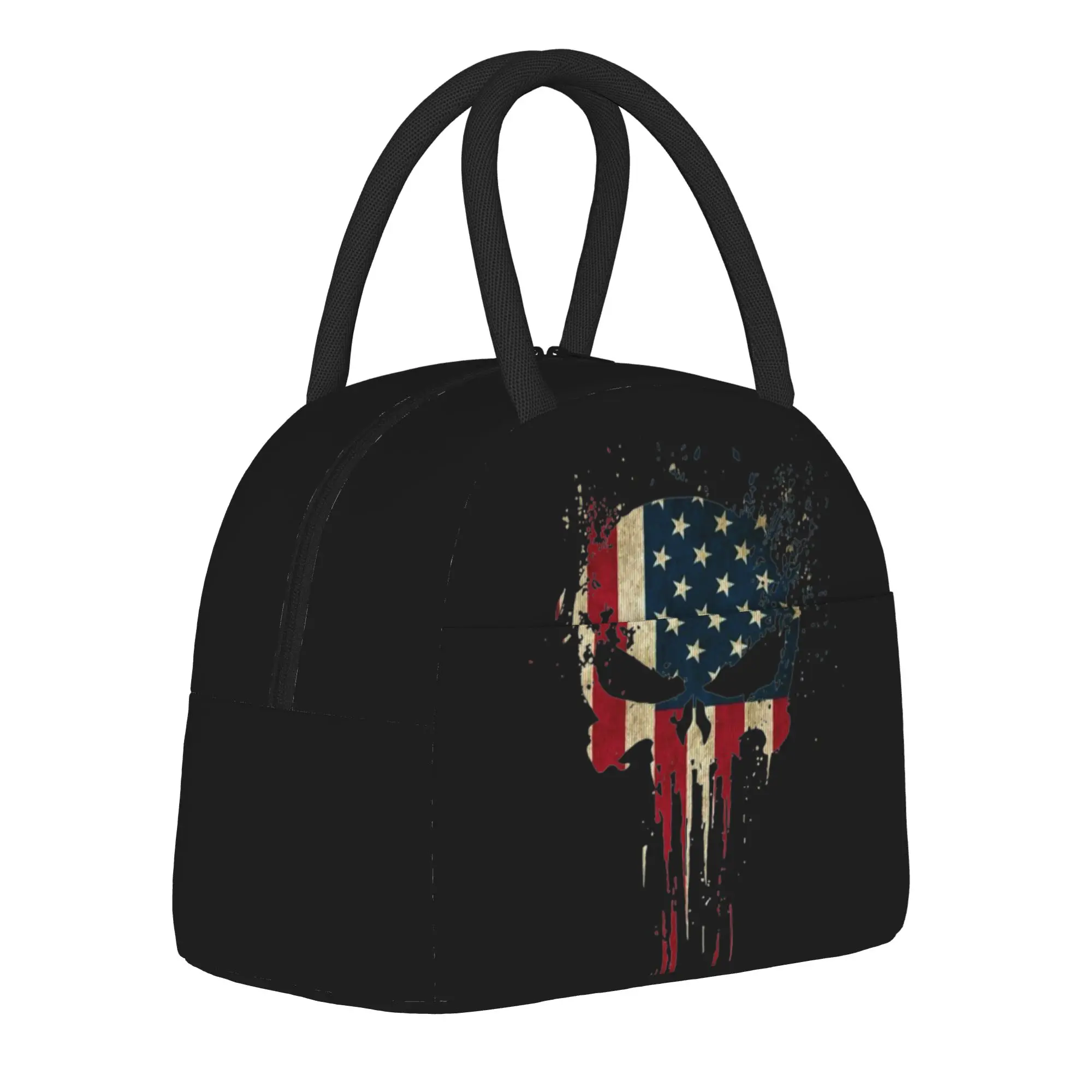 Punisher Usa Active Insulated Lunch Bag Leakproof Reusable Cooler Bag Tote Lunch Box Work Picnic Bento Pouch
Punisher Usa Active Insulated Lunch Bag Leakproof Reusable Cooler Bag Tote Lunch Box Work Picnic Bento Pouch