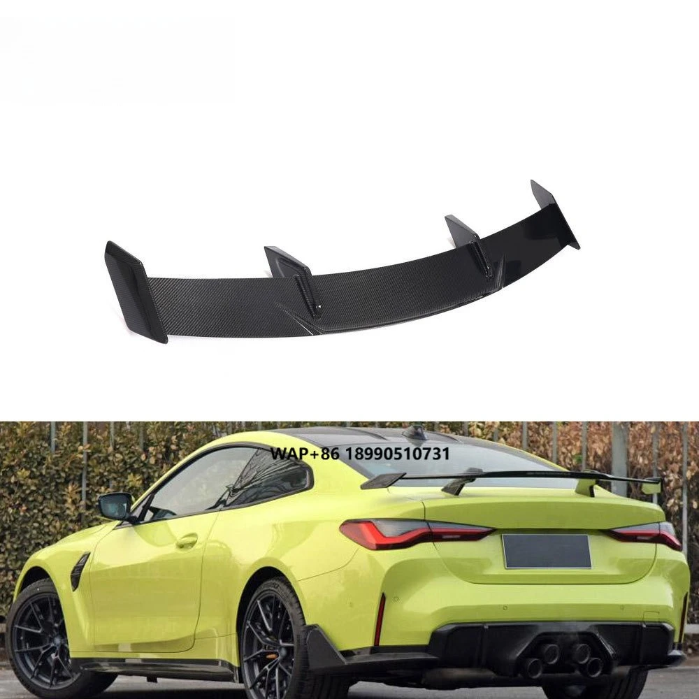 Modify Luxury 4series G82 Dry Carbon Fiber Rear Wing Spoiler for G82 M4 Coupe 2-Door 2021UP
Modify Luxury 4series G82 Dry Carbon Fiber Rear Wing Spoiler for G82 M4 Coupe 2-Door 2021UP