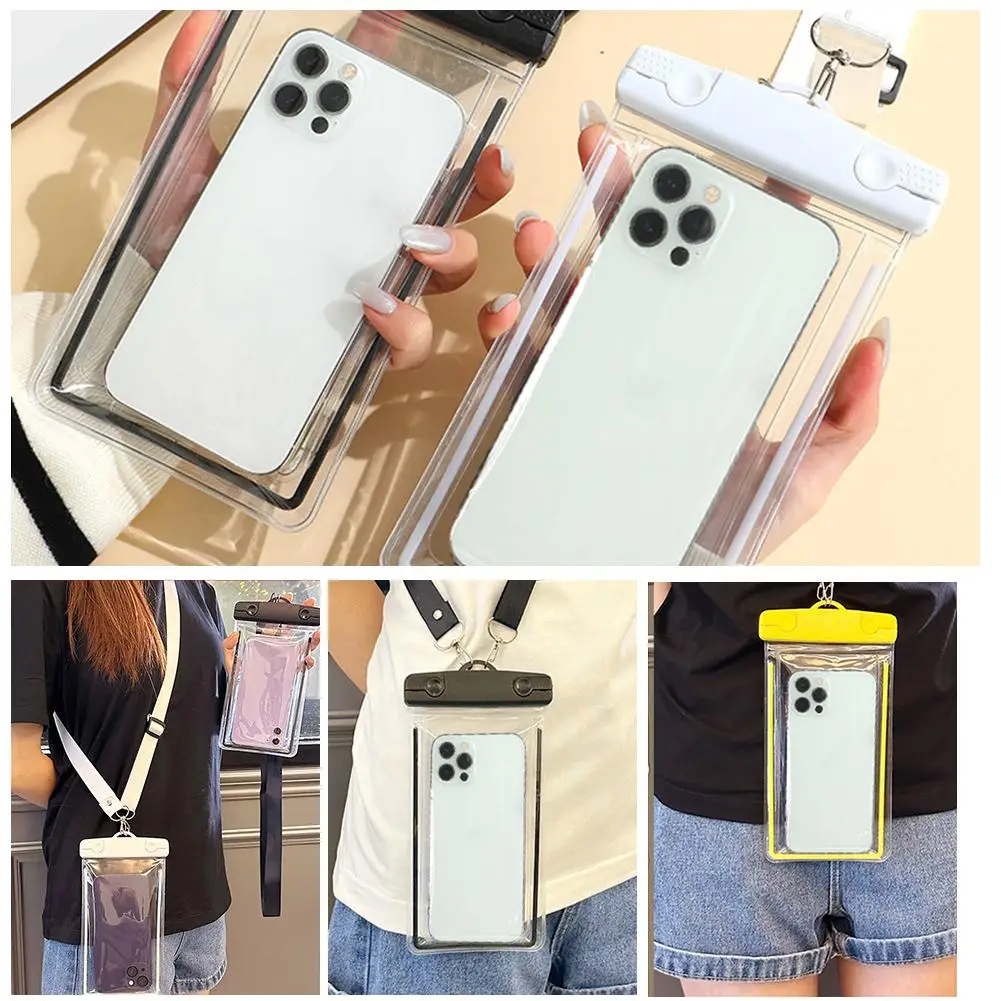 1PCS Waterproof Phone Case Swimming Water Proof Bag For Mobile Phone Models Under To 9.45 Inches S6I1
1PCS Waterproof Phone Case Swimming Water Proof Bag For Mobile Phone Models Under To 9.45 Inches S6I1