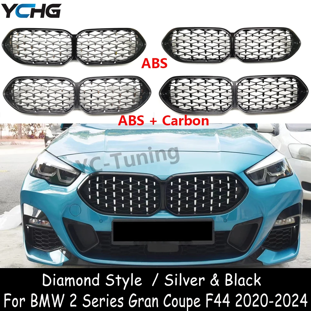 Решетка радиатора F44 Diamond Style из ABS-пластика с карбоновым покрытием для BMW 2 серии Gran Coupe F44 M235i 228i 218d, передний бампер, 2020-2024 гг.
Решетка радиатора F44 Diamond Style из ABS-пластика с карбоновым покрытием для BMW 2 серии Gran Coupe F44 M235i 228i 218d, передний бампер, 2020-2024 гг.