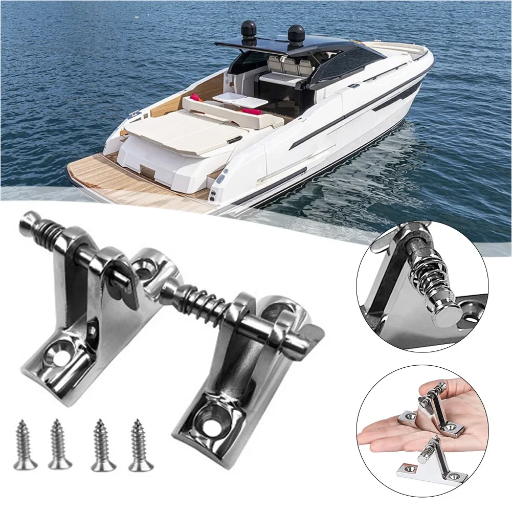 2set 316 Stainless Steel Top Deck Hinge Mount For Marine Hardware Yacht For Bimini Mountain Seat Spring Pin Yacht Awning Accesso
2set 316 Stainless Steel Top Deck Hinge Mount For Marine Hardware Yacht For Bimini Mountain Seat Spring Pin Yacht Awning Accesso
