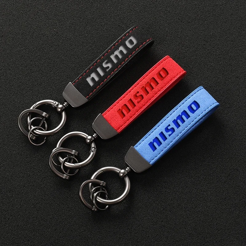 High Grade Suede Leather Car Keychain Nismo Key Ring For Nissan Nismo Almera Tiida Sunny QASHQAI Skyline Juke X-TRAI MARCH
High Grade Suede Leather Car Keychain Nismo Key Ring For Nissan Nismo Almera Tiida Sunny QASHQAI Skyline Juke X-TRAI MARCH