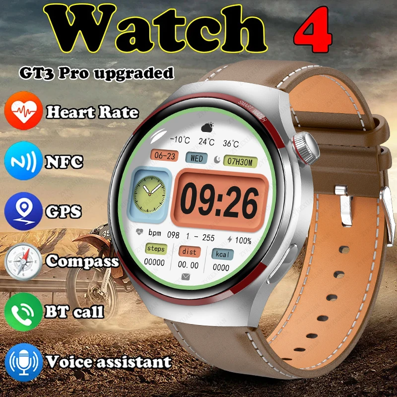 For Huawei WATCH 4 Pro Smart Watch Men NFC 1.53 Inch 360*360 HD Screen Always Display Bluetooth Call Waterproof Smartwatch Woman
For Huawei WATCH 4 Pro Smart Watch Men NFC 1.53 Inch 360*360 HD Screen Always Display Bluetooth Call Waterproof Smartwatch Woman