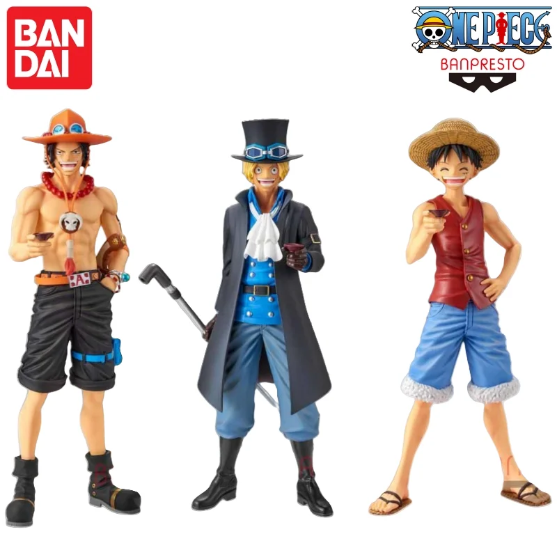 In Stock Bandai Banpresto Original One Piece Magazine Figure Ace Vol 2 Sabo Vol 3 Luffy Vol 1 Model Doll Brand New Boxed
In Stock Bandai Banpresto Original One Piece Magazine Figure Ace Vol 2 Sabo Vol 3 Luffy Vol 1 Model Doll Brand New Boxed
