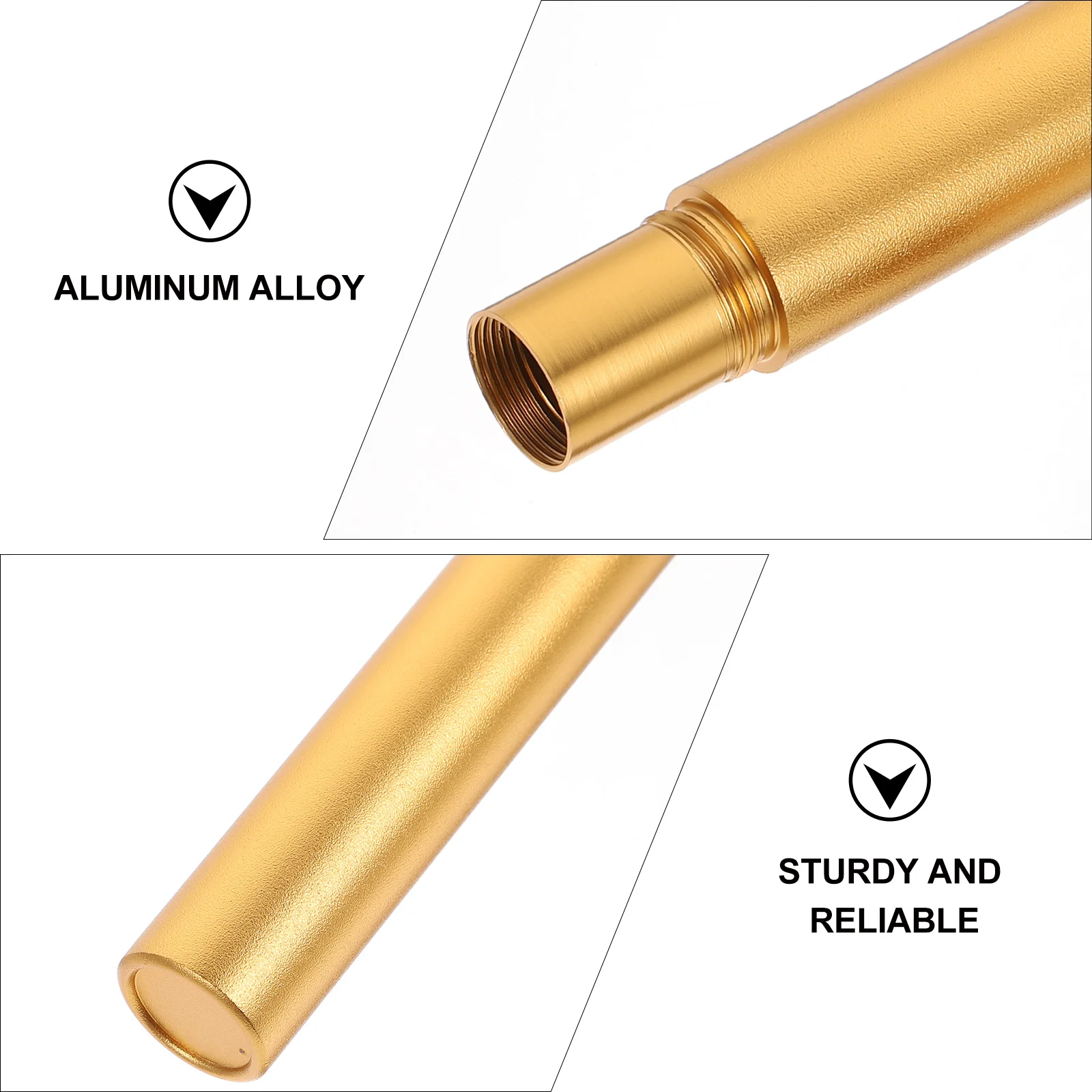 Incense Stick Tube Aluminum Alloy Compact Size Convenient Storage Simple Lid Design Smooth Surface Artistic Appearance
Incense Stick Tube Aluminum Alloy Compact Size Convenient Storage Simple Lid Design Smooth Surface Artistic Appearance