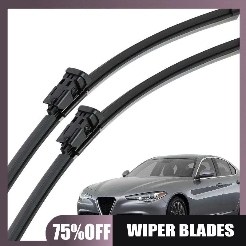 Suitable for Alfa Romeo Giulia 952 2015-2026 24'+18 Wipers
Suitable for Alfa Romeo Giulia 952 2015-2026 24'+18 Wipers
