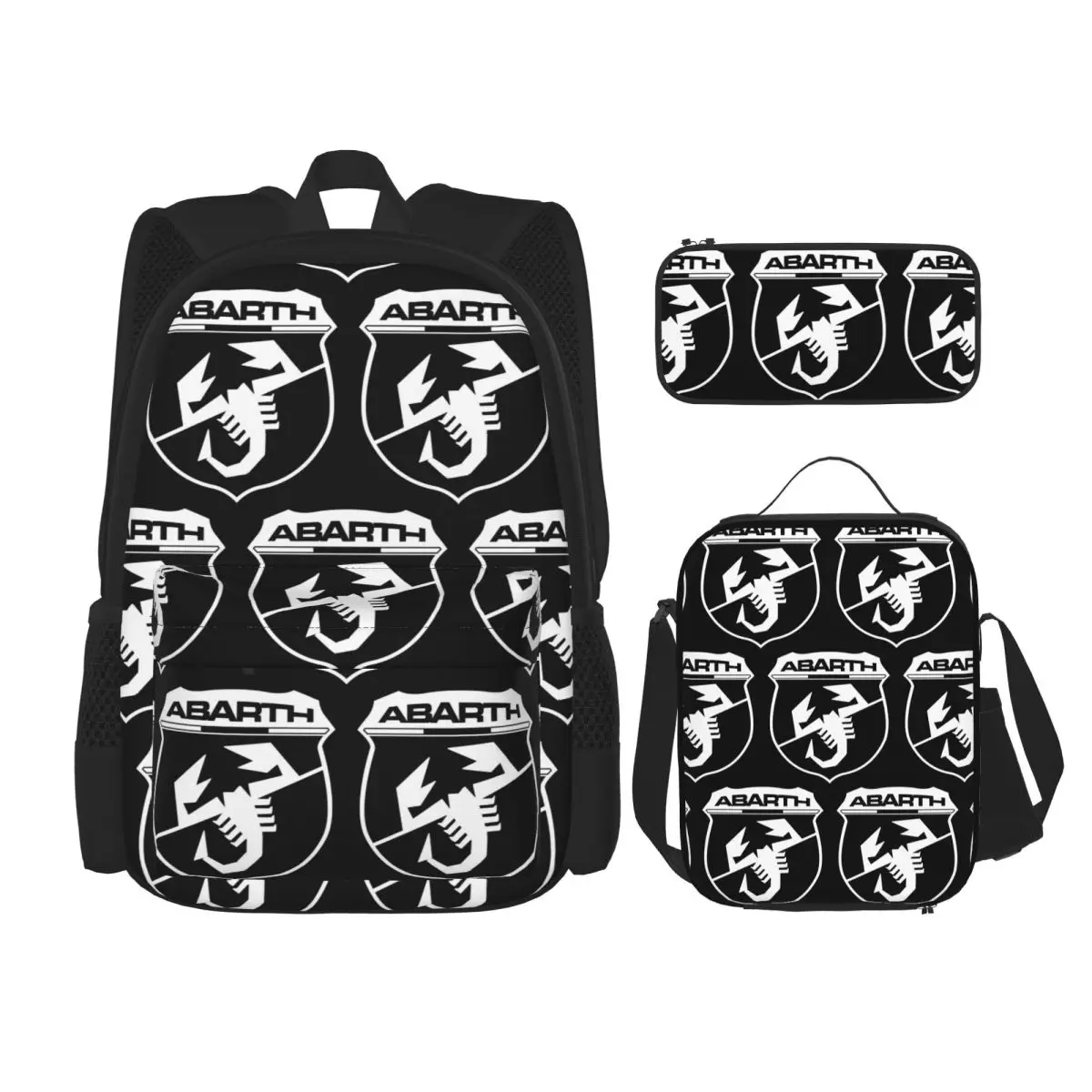 Abarth C Cool Backpacks Children Bookbag School Bags Rucksack Lunch Bag Pen Bag Three-Piece Set
Abarth C Cool Backpacks Children Bookbag School Bags Rucksack Lunch Bag Pen Bag Three-Piece Set
