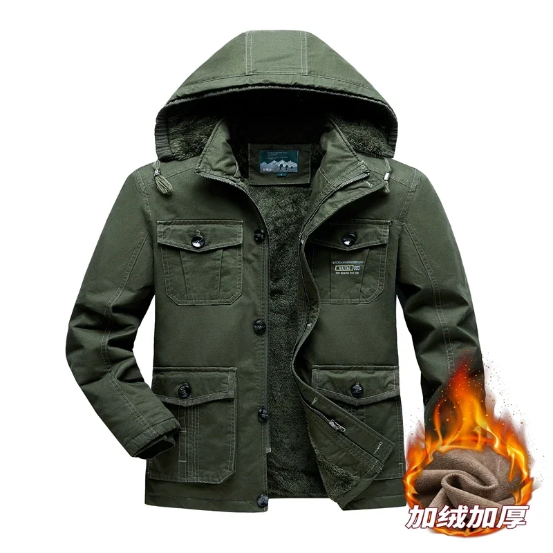 Хлопковая куртка размера плюс 6XL для мужчин, утепленная теплая верхняя одежда с капюшоном, однотонные повседневные универсальные парки, пальто, зимние стильные новые
Хлопковая куртка размера плюс 6XL для мужчин, утепленная теплая верхняя одежда с капюшоном, однотонные повседневные универсальные парки, пальто, зимние стильные новые