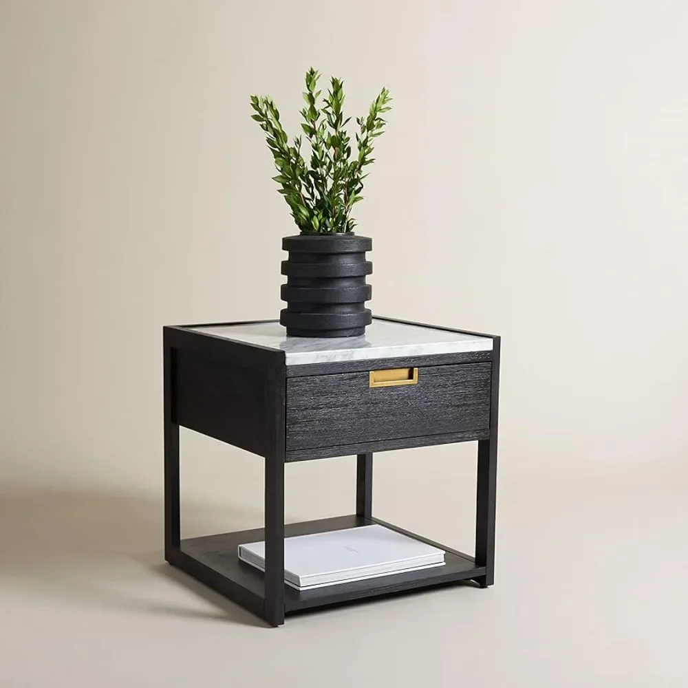 Couture Home Collection Adeline Black 1-Drawer Lower Shelf Nightstand Table (Fully Assembled) SFV7202B
Couture Home Collection Adeline Black 1-Drawer Lower Shelf Nightstand Table (Fully Assembled) SFV7202B